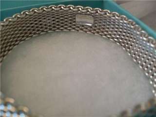 Tiffany & Co. Somerset Mesh Sterling Silver Bracelet  