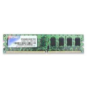  PSD251266781 PATRIOT 512MB PC2 5300 667MZ 240PN DDR2 DIMM 