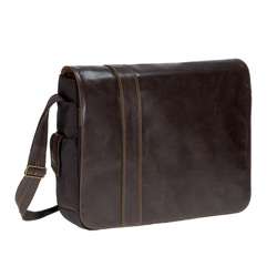 Nunzia Designs Ricardo Brown Messenger Bag  