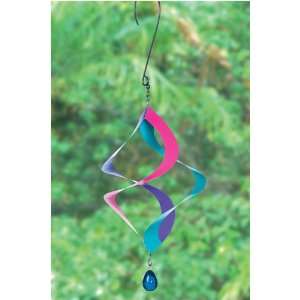  Colorful Twirler Wind Spinner   Blue Drop Patio, Lawn 