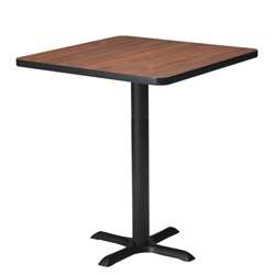 Mayline Bistro Bar height 36 inch Square Table  