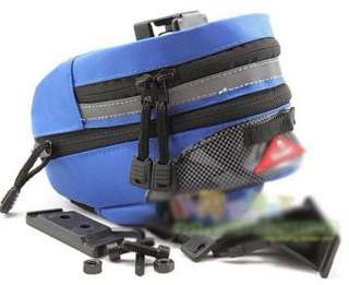   Blue Cycling Bike Bicycle Outdoor Pouch saddle seat bag Quick Release