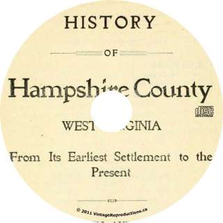   County, West Virginia ~ WV History Genealogy Biography {1897} Book CD