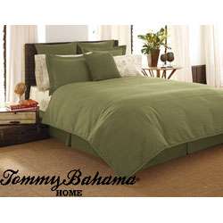 Tommy Bahama Green Cactus Duvet Cover  
