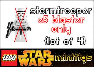 RARE STAR WARS LEGO Minifig Strom Trooper E5 BLASTER  