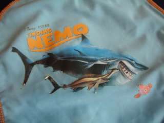 Boys DISNEY Finding Nemo RASH GUARD Swim Shirt Top 3T ~ FUN  