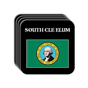 US State Flag   SOUTH CLE ELUM, Washington (WA) Set of 4 Mini Mousepad 