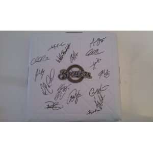    autographed by Trevor Hoffman, Prince Fielder, Corey Hart AND MORE