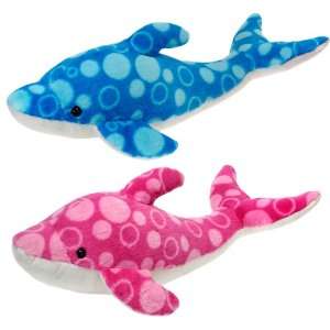   16.5 2 Assorted Color Bubble Print Dolphin Case Pack 24 Toys & Games