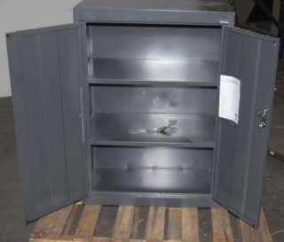   Home Office 2 Shelf Locking Universal Steel Storage Cabinet  