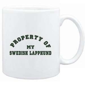  Mug White  PROPERTY OF MY Swedish Lapphund  Dogs Sports 