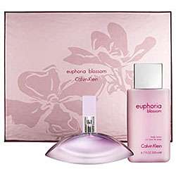 Euphoria Blossom by Calvin Klein 2 piece Fragrance Set  