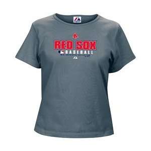 Boston Red Sox AC Womens Practice T Shirt by Majestic Athletic 