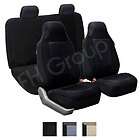 fabric seat covers w 2 rear headrests airbag compatible and