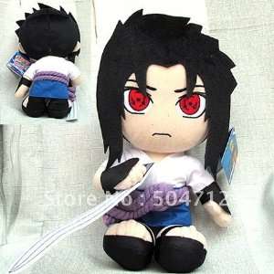  new anime naruto sasuke plush doll model figure hallowmas 