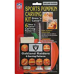 Oakland Raiders Pumpkin Carving Kit  