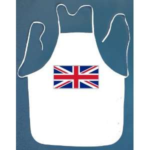  United Kingdom UK Flag BBQ Barbeque Apron with 2 Pockets 
