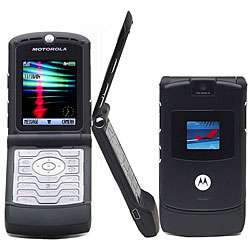   Black Razr V3 Unlocked GSM Cell Phone (Refurbished)  