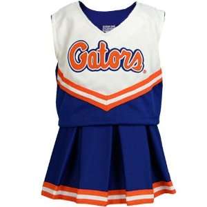   Gators Royal Blue Youth 2 Piece Cheerleader Dress
