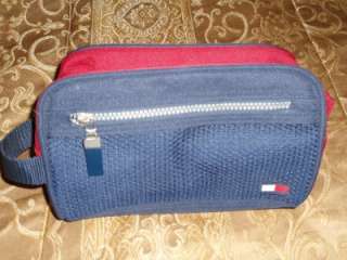 AUTHENTIC TOMMY HILFIGER TOILET TRAVEL COSMETIC MAKEUP BAG  
