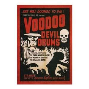  Voodoo Devil Drums by Unknown 11x17