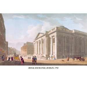  Royal Exchange, Dublin, 1792 20x30 poster