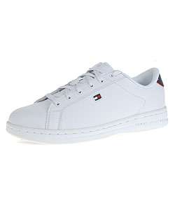 Tommy Hilfiger Flag Womens Court Style Sneakers  