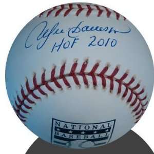  Andre Dawson Autographed HOF Logo Ball w/ HOF 2010 Insc 