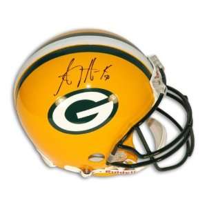 AJ Hawk Green Bay Packers NFL Proline Helmet Autographed   Autographed 