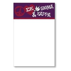  Sigma Kappa Peace Memo Pad