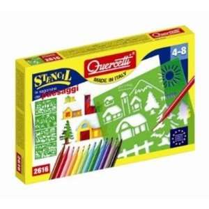  Quercetti Landscapes Stencils Toys & Games