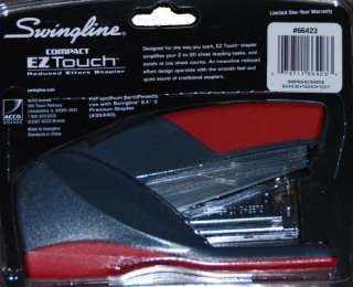   Compact Ez Touch Purple Stapler 20 Sheets 074711664233  