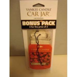  Yankee Candle Sweet Strawberry Car Jar Air Fresheners 