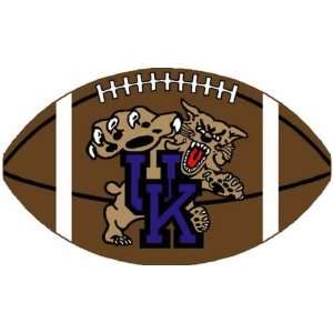  Logo Rugs Kentucky Wildcats Large Football Rug Sports 