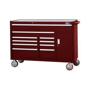  Mountain (MTNTBT8010ARED) 56 10 Drawer Bottom Cabinet Red 