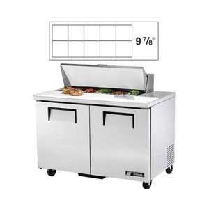   Table   Front Breathing 2 Doors, (10) Sixth Size Pans, 12 Cu. Ft