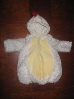 OLD NAVY chicken rooster plush costume boy girl 3M 6M  