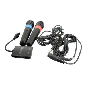   Compatible Karaoke Mic Set for Wii PS3 PS2 Xbox PC Video Games