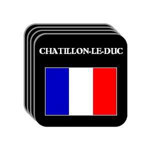 France   CHATILLON LE DUC Set of 4 Mini Mousepad Coasters