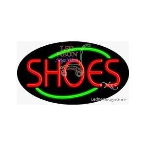  Shoes Neon Sign 17 inch tall x 30 inch wide x 3.50 inch wide x 3.5 