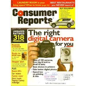  Consumer Reports July 2006 Consumer Reports Books