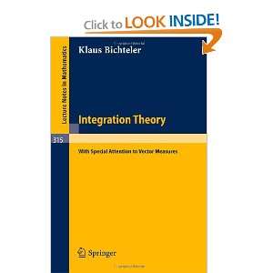  Integration Theory With Special Attention to Vector 