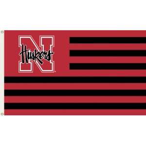   Premium College Flag   Nebraska Cornhuskers
