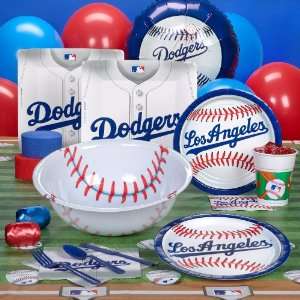   Los Angeles Dodgers Baseball Deluxe Party Pack for 18 Toys & Games