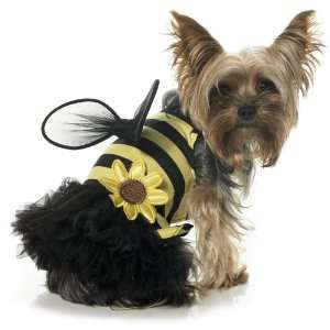   Leg Avenue Dog Costumes Daisy Bee Costume, Size XSMALL