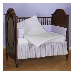  Gala Gingham Crib Bedding Set  Lavender Baby