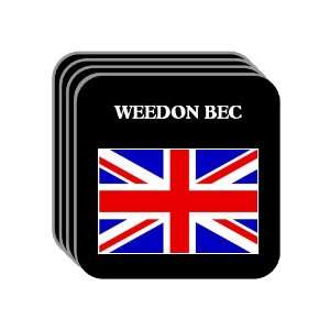  UK, England   WEEDON BEC Set of 4 Mini Mousepad Coasters 