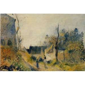  Oil Painting Landscape at Valhermeil Camille Pissarro 