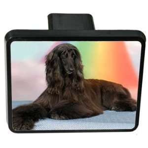  Afghan Hound Trailer Hitch Cover