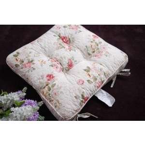  Shabby and vintage Style Pretty Rose Soft Chair Pad W 